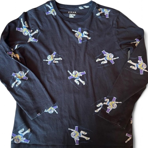 Rare- Kids Buzz Lightyear Shirt, Size XL (11-12) Pixar | Disney - Picture 1 of 6